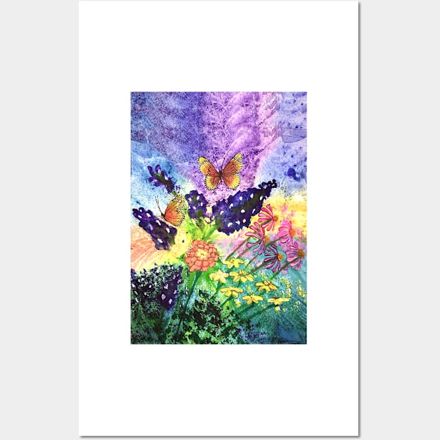 Bluebonnet Bouquet Wall Art by ArtByMark1